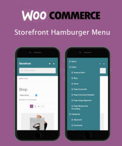 Storefront Hamburger Menu