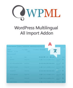 WordPress Multilingual All Import Addon