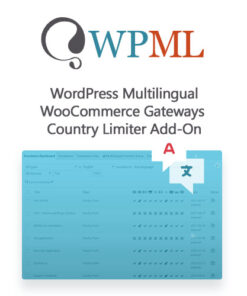 WordPress Multilingual WooCommerce Gateways Country Limiter Add-On