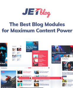 JetBlog – Blogging Package for Elementor Page Builder