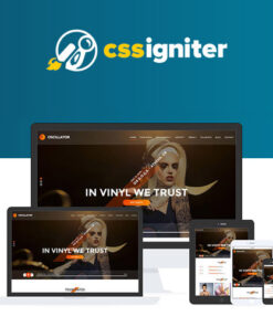 CSS Igniter Oscillator WordPress Theme