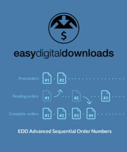 Easy Digital Downloads Advanced Sequential Order Numbers