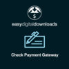 Easy Digital Downloads Check Payment Gateway