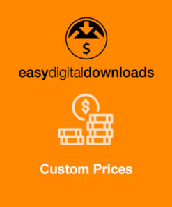 Easy Digital Downloads Custom Prices