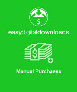 Easy Digital Downloads Manual Purchases