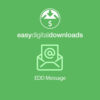 Easy Digital Downloads Message