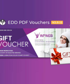 Easy Digital Downloads – PDF Vouchers