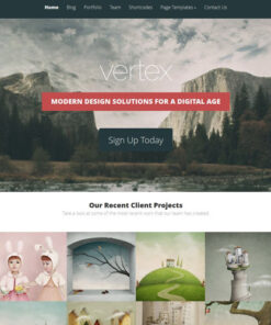 Elegant Themes Vertex WordPress Theme