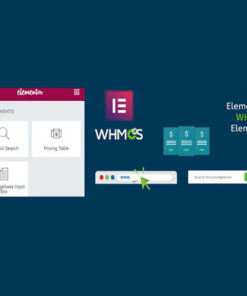 Elementor WHMCS Elements Pro For Elementor Page Builder