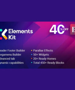 Elements Kit – All In One Addons for Elementor Page Builder