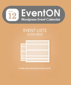 EventOn Event Lists Ext