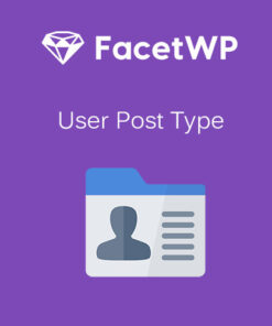 FacetWP – User Post Type