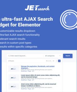 JetSearch For Elementor